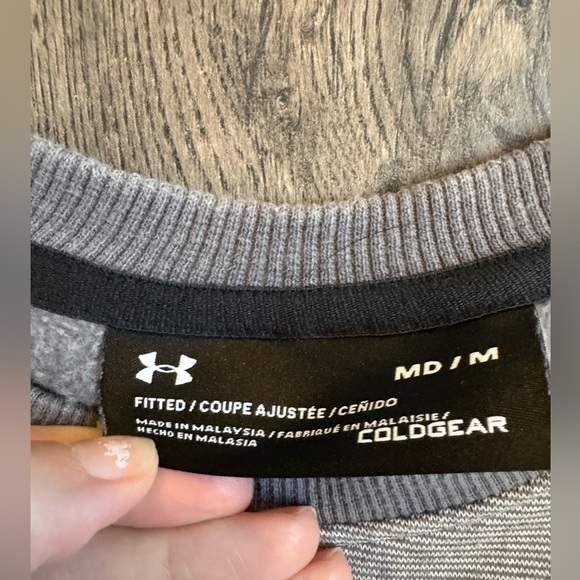 Under Armour Men’s Icon Fleece Crew Neck - Picture 4 of 4